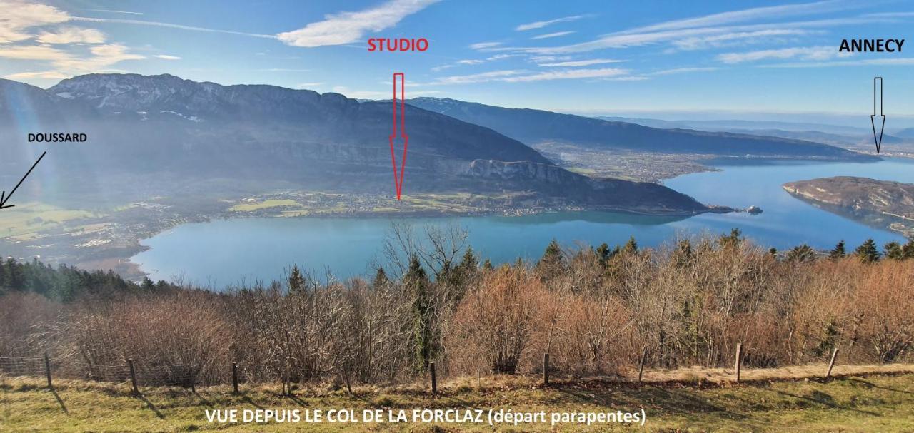 דירות דוסאר Studio A La Campagne Au Bout Du Lac D'Annecy מראה חיצוני תמונה