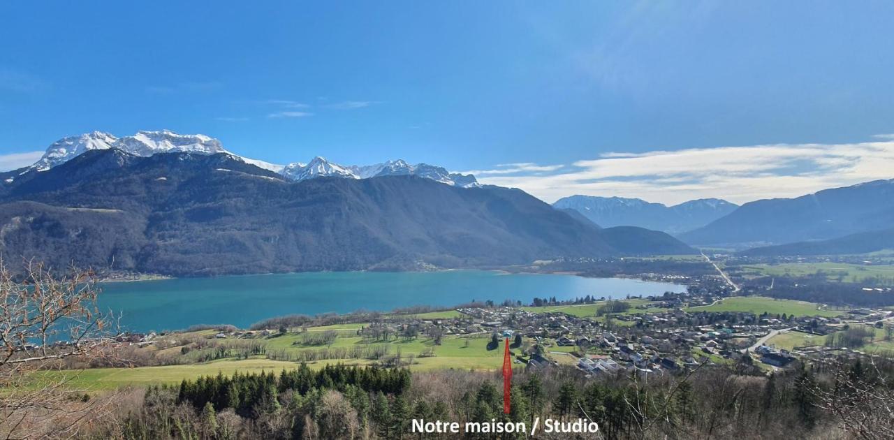 דירות דוסאר Studio A La Campagne Au Bout Du Lac D'Annecy מראה חיצוני תמונה